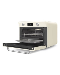 Lauapealne auru-kombiahi smeg, 30 l, 1800w, kreem-foto3