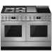 Pliit smeg portofino, 3 x gaas + 2 x induktsioon + grillplaat, 2 x elektriahi, 120 cm, rv teras Kodumasinad