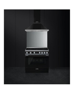 Induktsioonpliit smeg, portofino, 5 x induktsioon, elektriahi, 90 cm, pürolüüs, must-foto2