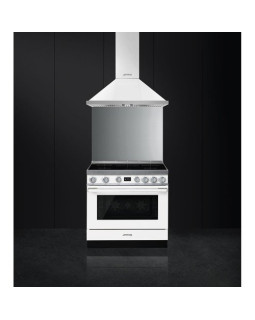 Induktsioonpliit smeg, portofino, 5 x induktsioon, elektriahi, 90 cm, pürolüüs, valge-foto2