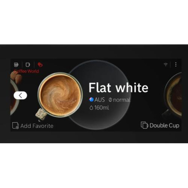 Espresso kohvimasin bosch, integreeritav, valge