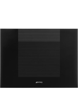 Veinikülmik smeg linea, integreeritav, 45 cm, puutetundlik, klaasuks, 37 db, must