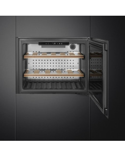 Veinikülmik smeg linea, integreeritav, 45 cm, puutetundlik, klaasuks, 36 db, must-foto3