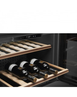Veinikülmik smeg classic, integreeritav, h 46 cm, 56 l, puutetundlik, klaasuks, must/rv teras-foto6