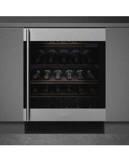 Veinikülmik smeg classic, 82 cm, integreeritav tööpinna alla, 114 l, parem, rv-teras-foto3