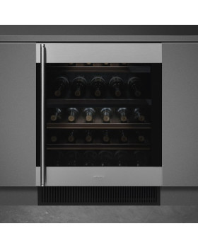 Veinikülmik smeg classic, 82 cm, integreeritav tööpinna alla, 114 l, parem, rv-teras-foto3