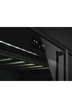 Veinikülmik dolce stil novo smeg, integreeritav, 114 l, 82 cm, vasak, klaasuks, must-foto2