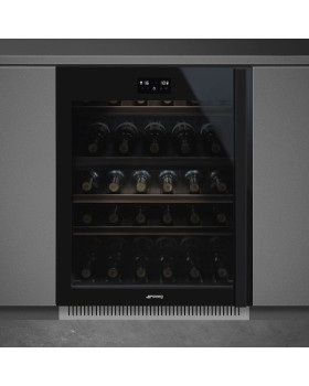 Veinikülmik dolce stil novo smeg, integreeritav, 114 l, 82 cm, vasak, klaasuks, must-foto3