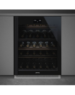 Veinikülmik dolce stil novo smeg, integreeritav, 114 l, 82 cm, parem, klaasuks, must-foto3