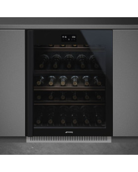 Veinikülmik dolce stil novo smeg, integreeritav, 114 l, 82 cm, parem, klaasuks, must-foto3
