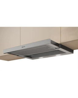 Õhupuhastaja neff, integreeritav, teleskoop, 60 cm, 392 m3/h, 53 db, rv teras