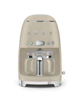 Filterkohvimasin smeg, 50`ndate stiil, matt kreem