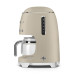 Filterkohvimasin smeg, 50`ndate stiil, matt kreem