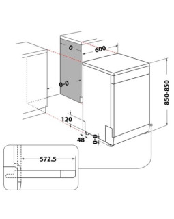 Nõudepesumasin indesit, 60 cm, 49 db, rv teras-foto4