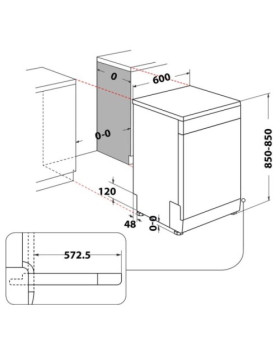 Nõudepesumasin indesit, 60 cm, 49 db, rv teras-foto4