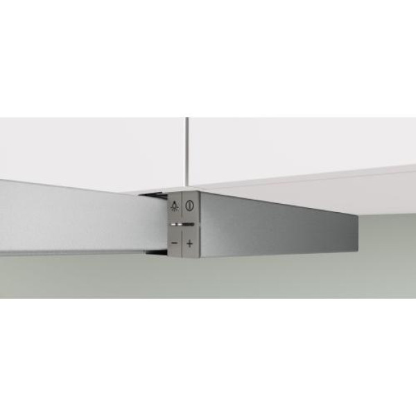 Õhupuhastaja bosch, integreeritav, teleskoop, 90 cm, 729 m3/h, 53 db, hõbedane