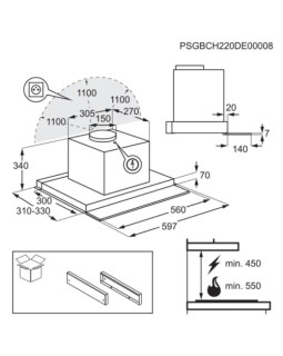 Õhupuhastaja aeg, int. 60 cm, teleskoop, rv teras-foto2