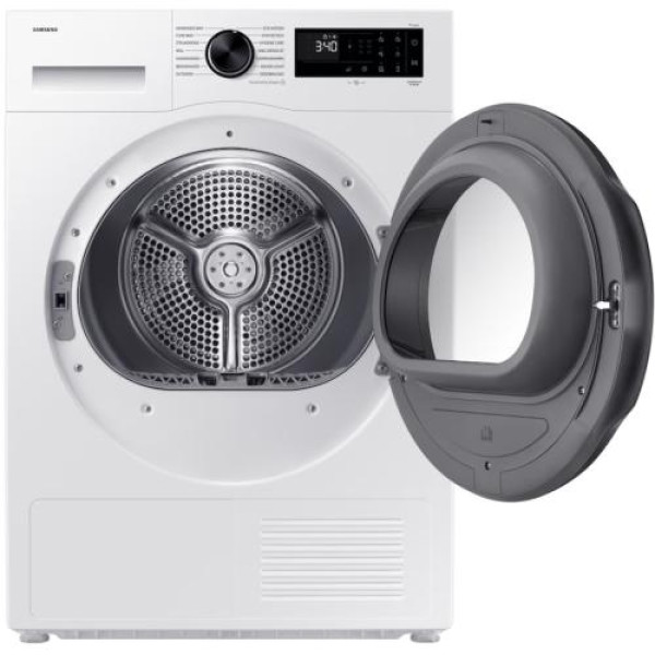 Kuivati samsung, soojuspumbaga, 8 kg, led ekraan, valge