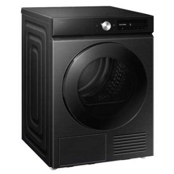 Kuivati samsung, soojuspumbaga, 9 kg, led ekraan, must