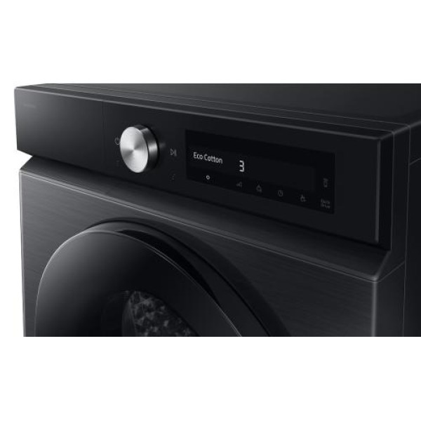 Kuivati samsung, soojuspumbaga, 9 kg, led ekraan, must