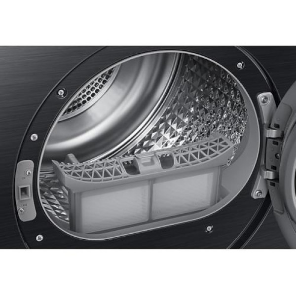 Kuivati samsung, soojuspumbaga, 9 kg, a+++, led ekraan, must