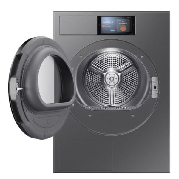 Kuivati samsung, soojuspumbaga, 9 kg, hõbedane