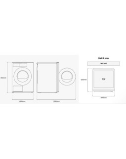 Kuivati samsung, soojuspumbaga, 9 kg, valge-foto5