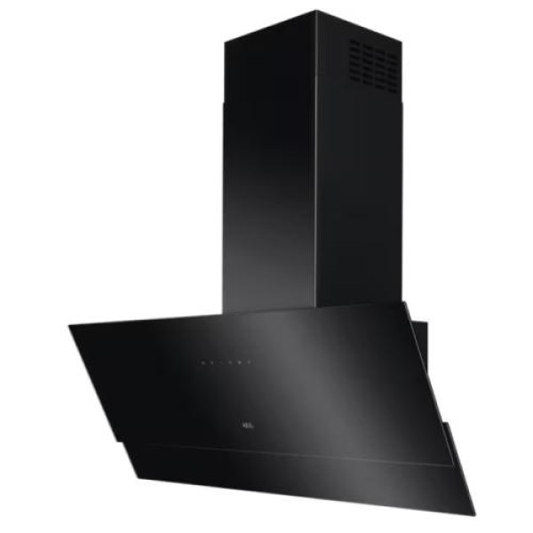 Õhupuhastaja aeg, seina, 90 cm, hob2hood, max 66 db, 710 m3/h, must