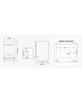 Nõudepesumasin samsung, integreeritav, 45 cm, 44 db-foto5