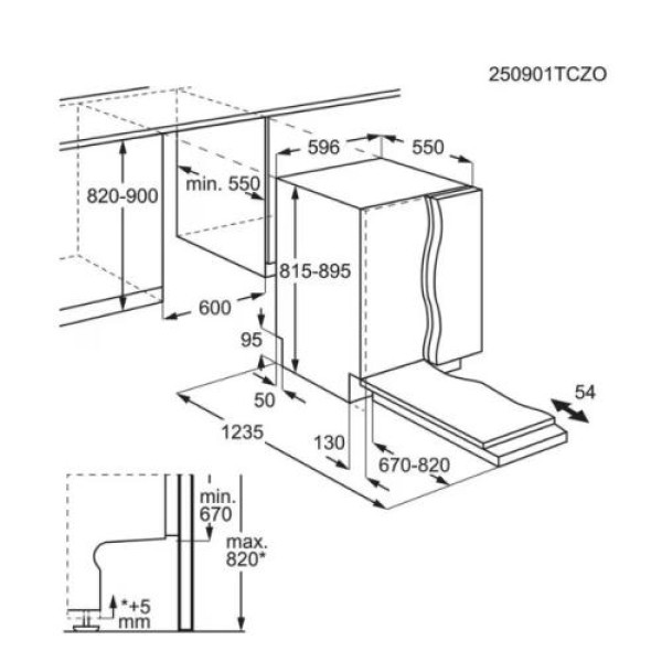 Nõudepesumasin electrolux, integreeritav, 60 cm, 42 db