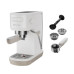 Espresso kohvimasin electrolux, 1250-1450 w, valge