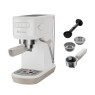 Espresso kohvimasin electrolux, 1250-1450 w, valge