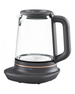 Veekeetja electrolux, 1,7 l,  must/pronks-foto2