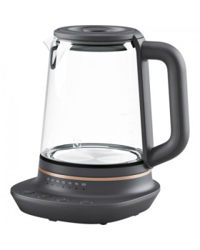 Veekeetja electrolux, 1,7 l,  must/pronks-foto2