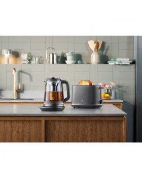 Veekeetja electrolux, 1,7 l,  must/pronks-foto3