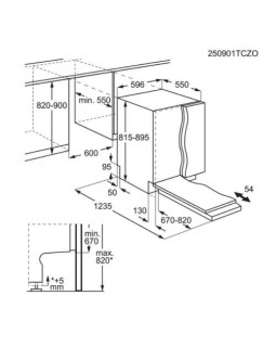Nõudepesumasin electrolux, integreeritav, 3 korvi, 60 cm, 42 db-foto2