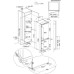 Külmik electrolux, integreeritav, 177,2 cm, 186/62 l, 35 db, nofrost, valge