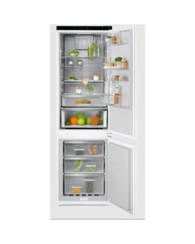 Külmik electrolux, integreeritav, 177,2 cm, 192/61 l, nofrost, valge