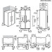 Külmik electrolux, side-by-side, 177 cm, 347/185 l, 39 db, puutetundlik, nofrost, must