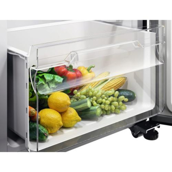 Külmik electrolux, side-by-side, 177 cm, 347/185 l, 39 db, puutetundlik, nofrost, rv teras