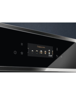 Espresso kohvimasin electrolux ebc85x, integreeritav, must/rv teras-foto3