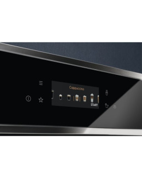 Espresso kohvimasin electrolux ebc85x, integreeritav, must/rv teras-foto3