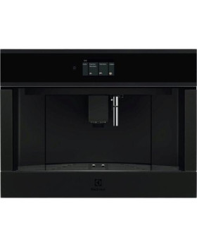 Espresso kohvimasin electrolux, integreeritav, automaatne piimavahustaja, matt must