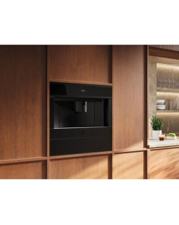 Espresso kohvimasin electrolux, integreeritav, automaatne piimavahustaja, matt must-foto3