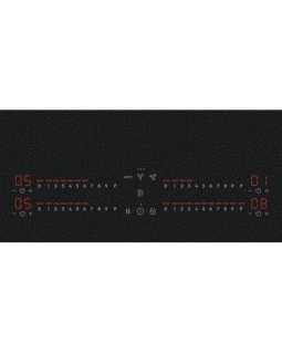 Õhupuhastiga pliidiplaat electrolux, 4 x induktsioon, 80 cm, 650 m3/h, 71 db, lõigatud servad, matt must-foto2