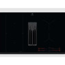 Õhupuhastiga pliidiplaat electrolux, 4 x induktsioon, 81 cm, 650 m3/h, 66 db, faasitud servad, must