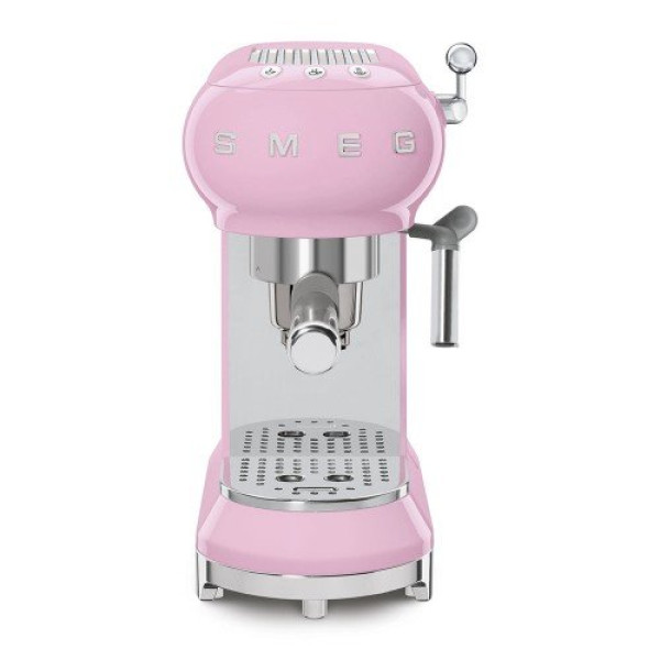 Espresso kohvimasin smeg, 50`ndate stiil, roosa Köögitehnika