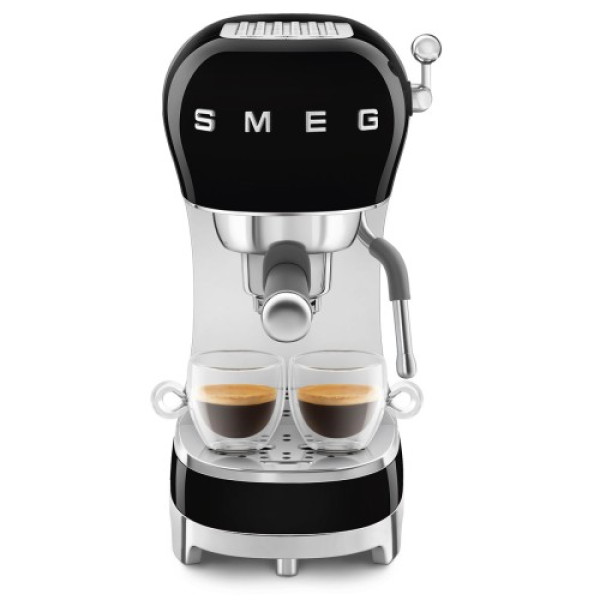 Espresso kohvimasin smeg, 50`ndate stiil, must Köögitehnika