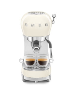 Espresso kohvimasin smeg, 50`ndate stiil, kreem-foto3