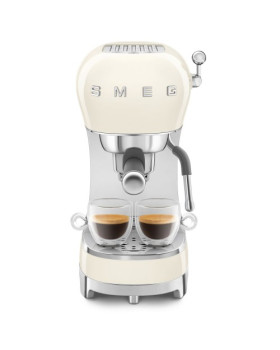 Espresso kohvimasin smeg, 50`ndate stiil, kreem-foto3